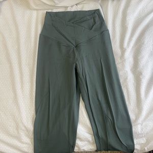 Aerie high waisted crossover flare legging